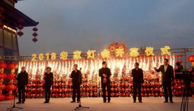 2018“老家燈會”在鄭州園博園舉行 三十多場主題燈會陪你鬧元宵